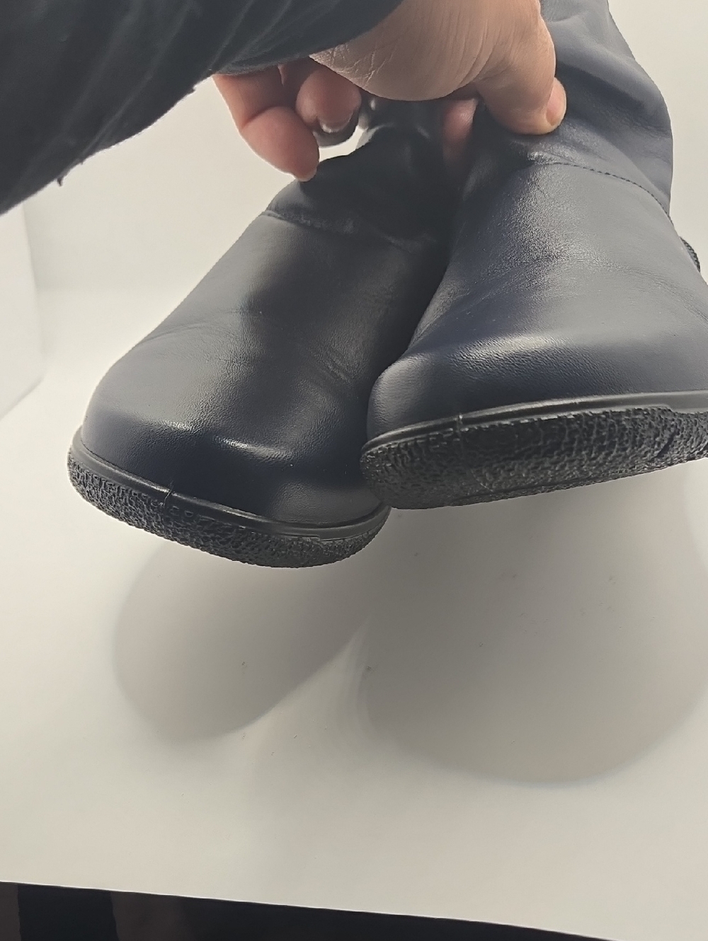 Hotter Whisper Slouch Women’s Navy‎ Ankle Boots - Classic Comfort Sz 8 Boho - Picture 6 of 9